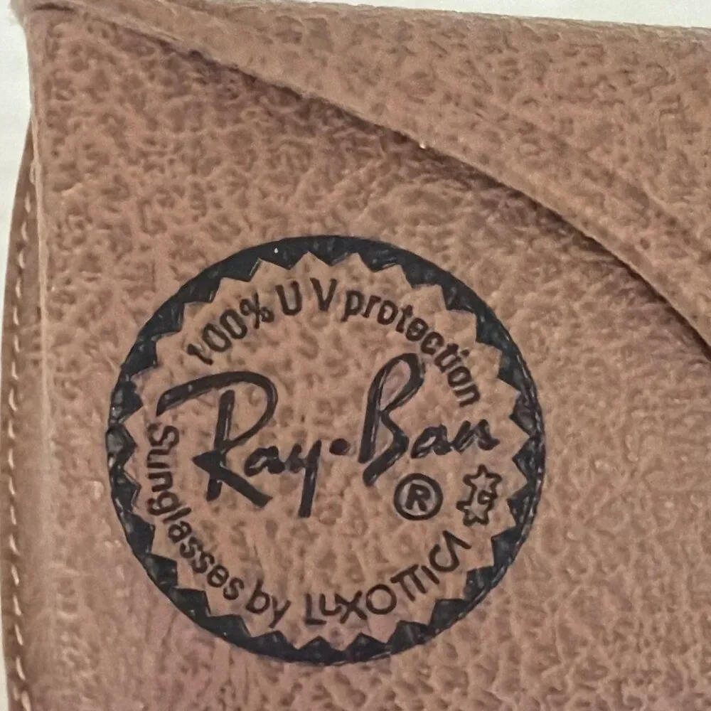 Ray Ban Tan Luxottica Sunglasses/ Glasses Case ONLY